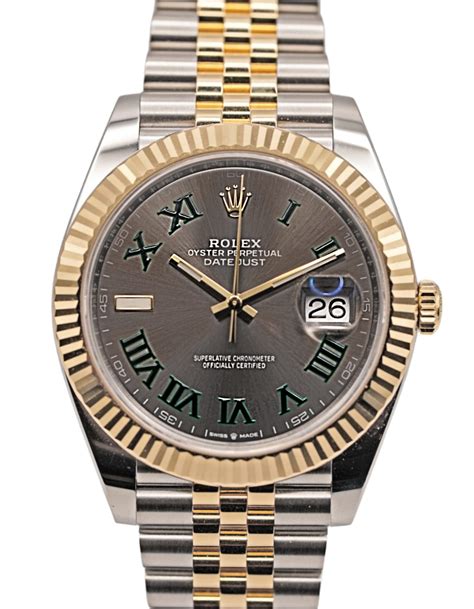 prix rolex datejust 41 jubilee|rolex wimbledon 41mm jubilee.